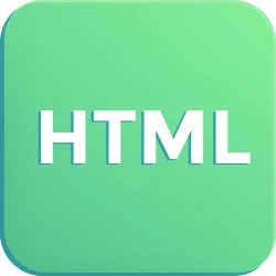 HTML Web Design Icon